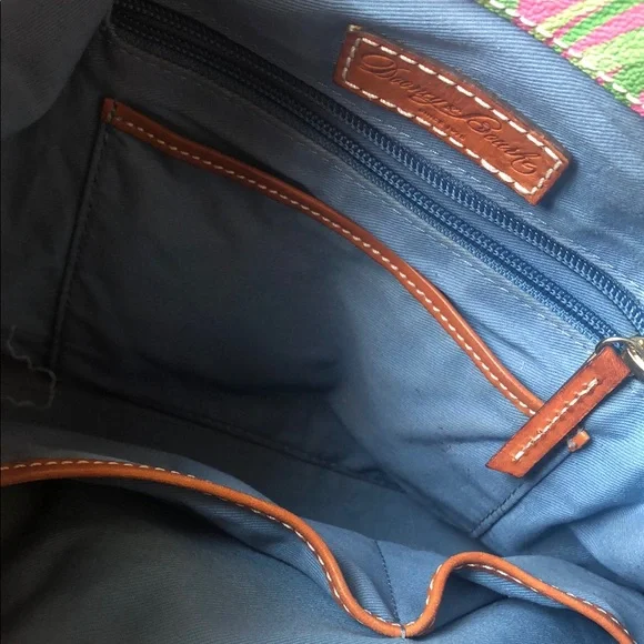 Dooney & Bourke Pink Floral Shoulder Bag - Picture 9 of 15